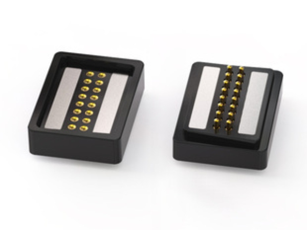 Square shape Magnetic Pogopin Connector