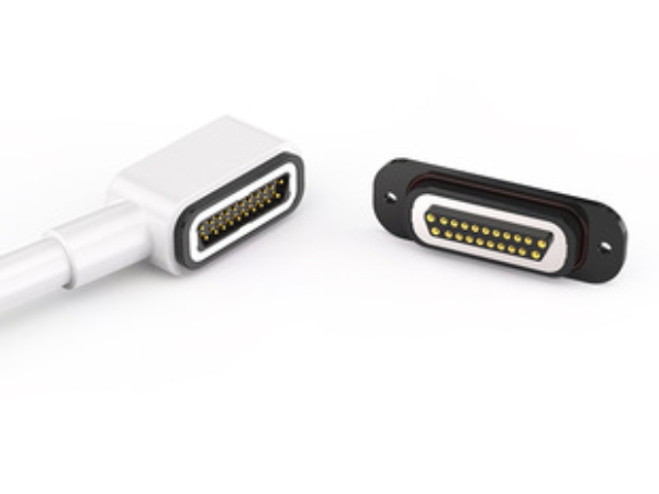 Runway shape Magnetic Connector with Cable